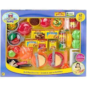    Just Like Home Old El Paso Dinner Set   41 Pieces: Toys & Games