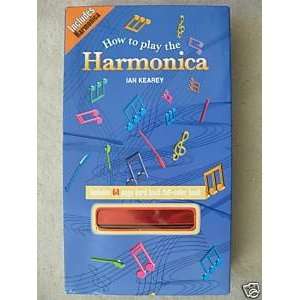  Harmonica Gift Set Harmonica and Instruction Book by Ian 