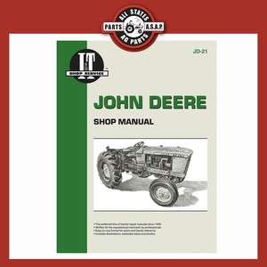 Shop Manual John Deere 1010, 2010  