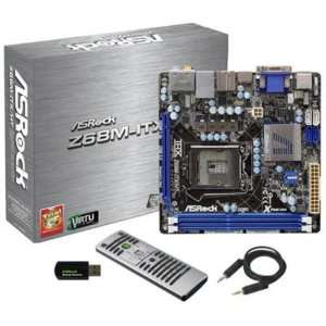  ASRock LGA1155/Intel Z68/DDR3/SATA3&USB3.0/A&V&GbE/Mini 