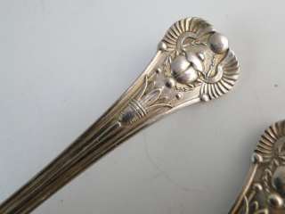 Antique Smith Silver Rogers Bros Antique Egyptian Scarab Serving Spoon 