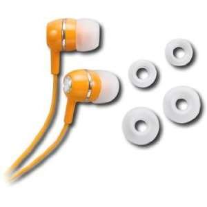  Rocketfish Stereo In Ear Earbud Headphones Orange 