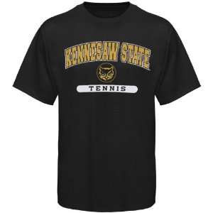  Russell Kennesaw State Owls Black Tennis T shirt: Sports 