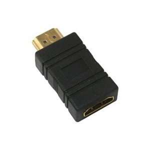  HDMI Male to Female Molded Adapter / Gender Changer 