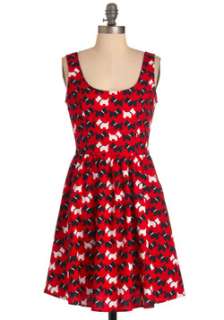 Red Pocket Dress  Modcloth
