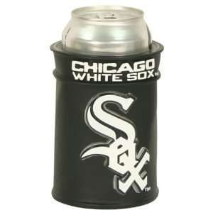  Chicago White Sox 12 Ounce Can Coolie   Black