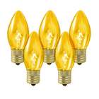 vco club pack of 100 c9 transparent gold replacement christmas