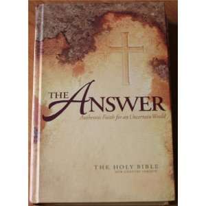   Faith for Uncertain World The Holy Bible NCV World Publishing Books