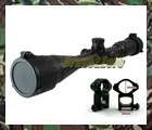 Center Point 4 16x40 Red Green Mil Dot AO Rifle Scope  