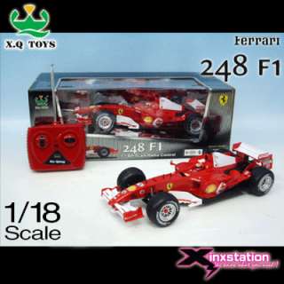 Toys Radio Remote Control Ferrari 248F1 Red RC Car  