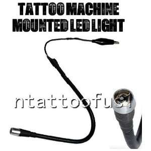  Tattoo Supplies 1 pc Tattoo Machine Mounted LED LIGHT 