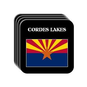  US State Flag   CORDES LAKES, Arizona (AZ) Set of 4 Mini 