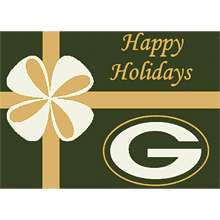   Green Bay Packers Holiday 3 Ft. 10 In. x 5 Ft. 4 In. Rug   