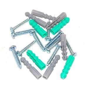   10 Piece Wall Anchor Set for Drywall or Concrete