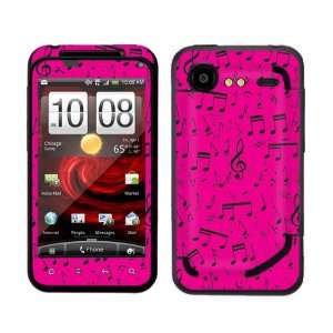 HTC Droid Incredible 2 Verizon Vinyl Protection Decal Skin Music Note 