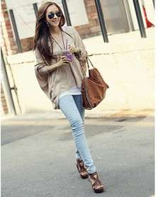 STYLISH COMFY BATWING SLEEVES CARDIGAN KNIT COAT (2 SIDES WEARABLE 