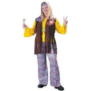  Hippie Chick WomenS Costume, Plus Size Clothing