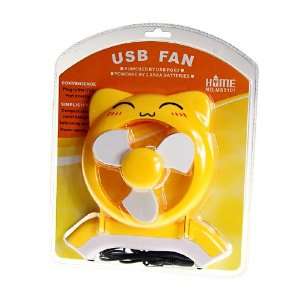  Dual use Cartoon Mirror Shape Usb Battery Fan Happy Bear 