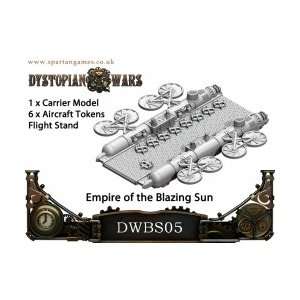   Dystopian Wars Empire of the Blazing Sun Sky Fortress Toys & Games
