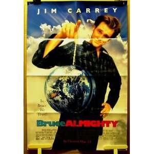  Movie Poster Bruce Allmighty Jim Carrey Morgan Freeman F73 