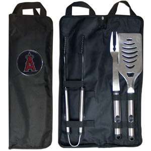 Los Angeles Angels of Anaheim Grill BBQ Set w/Bag Sports 