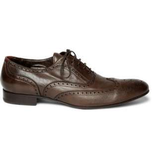 Paul Smith Shoes & Accessories Washed Leather Brogues  MR PORTER