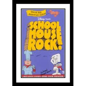 Schoolhouse Rock Framed and Double Matted 20x26 Movie Poster:  