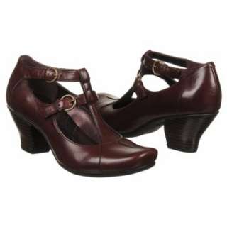 Womens Indigo by Clark Grace Lisa Burgundy Leather Shoes 