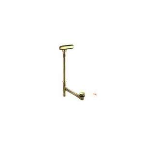 Clearflo K 7271 AF Slotted Overflow Brass Bath Drain, Vibrant French