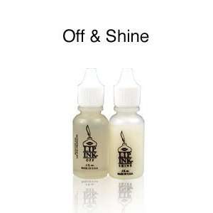  Lip Ink Semi Perm Off Remover and Shine COMBO PACK KIT 