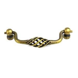 Century 44037 ABM Antique Brass Orleans 4 Wrought Iron Drop Pull from 