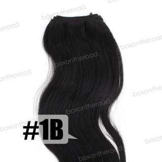 New 100g 14 26 Remy Body Wave 100% Human Hair Wave Weaving Weft 