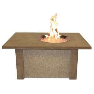   GreatRoom Company San Juan Fire Pit Table with 20 Inch Round Burner