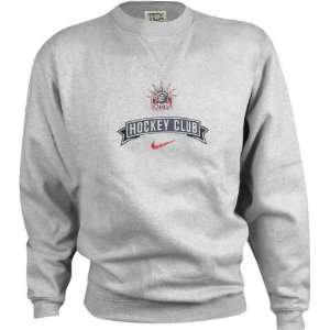 New York Rangers  Grey  Prima Italic Crewneck Sweatshirt  