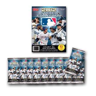 2012 Topps Baseball Sticker Album Starter Kit NEW!  