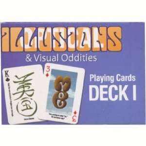 Associates Optical Illusions & Visual Oddities Playing Cards 
