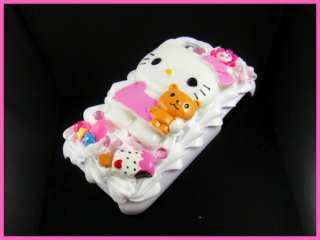 Hello Kitty Cake 3D Hard Case for iPhone 3G 3GS WH WC37  