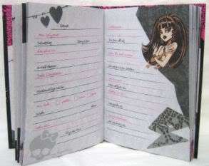Monster High Freundebuch (Kollektion 2011)  