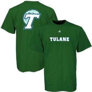  Adidas Tulane Green Wave Green Preschool Prime Time T shirt 