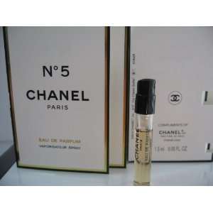  Chanel No.5 eau de toilette mini 1.5 ml x 4 tubes: Beauty