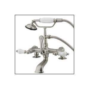 Kingston Brass Vintage CC205T8 Clawfoot Tub Filler with Hand Shower 7 