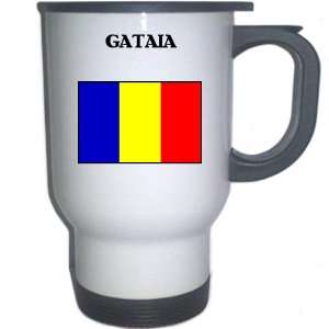  Romania   GATAIA White Stainless Steel Mug Everything 
