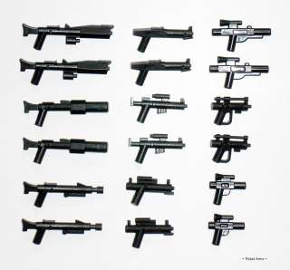 Lego® Star Wars™ / Little Arms   18 Blaster Waffen Set  