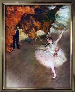 EDGAR DEGAS Ballett, Ballet létoile BILD 40x50 +RAHMEN  