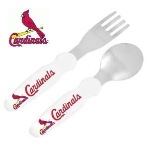    Louisville Cardinals Stainless Steel Fork & Spoon Set: Baby
