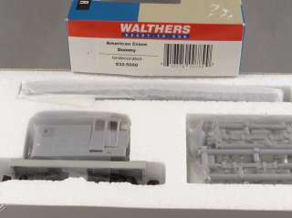   HO SCALE WALTHERS 932 5050 UNDECORATED AMERICAN CRANE DUMMY KIT  