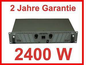 2400W PA DJ Verstärker Endstufe 19Nightline PRO 800 Si  
