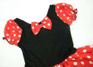 Free Shipping Disney Minnie Mouse Girl Pary Costume Ballet Tutu 