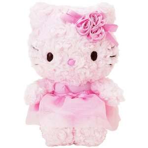    Hello Kitty 8 Inch Animal Plush  Fluffy Rose Toys & Games