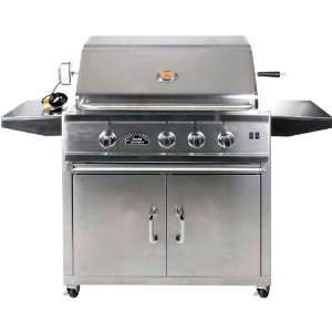 Sole Luxury Tr 32 inch Propane Gas Grill On Cart With 